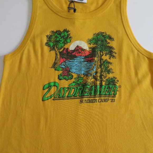 Daydreamer - CAMP DAYDREAMER TANK, Yellow, Size XL - NWT - Picture 2 of 7